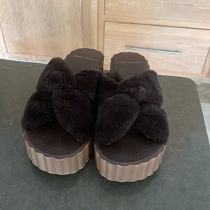 Tory Burch platform slides